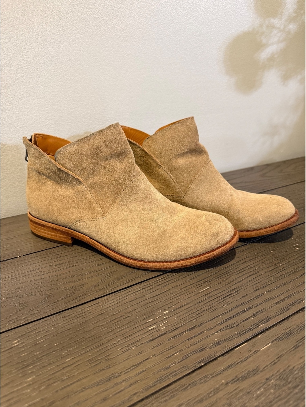 Kork-Ease Suede Ankle Boots Women’s Size 7